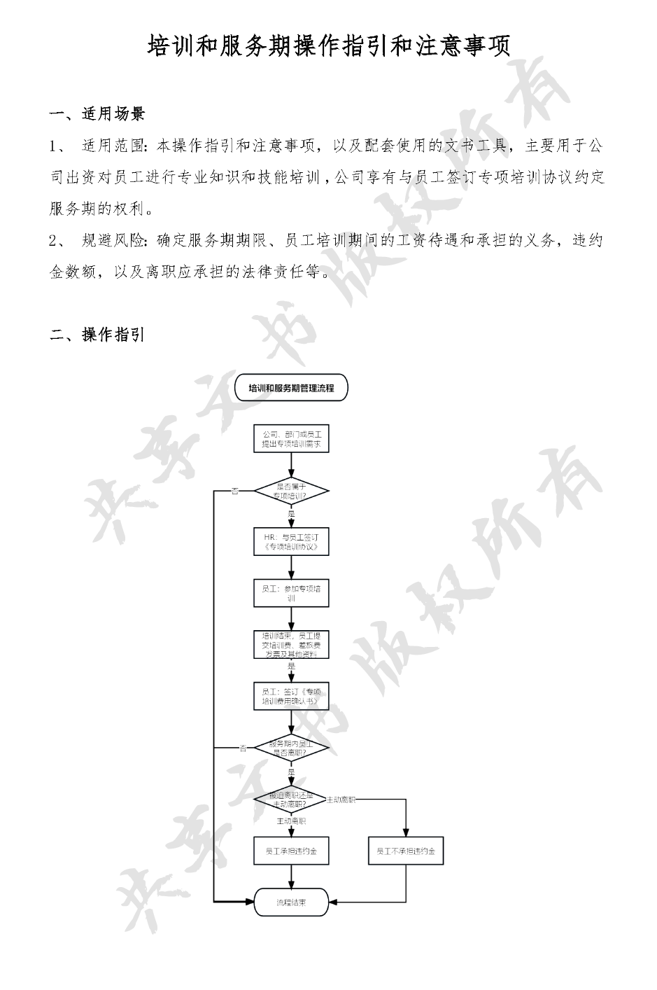 培训和服务期解决方案-第0页